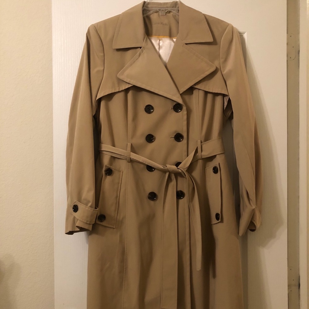 Calvin Klein classic trench coat 🧥